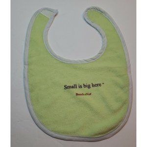 Beechnut "Small Is Big Here" Baby Bib